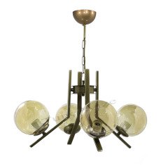 4LÜ ELEGANT ESKİTME - BAL GLOBE(TOP) CAM