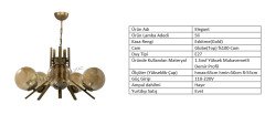 5Lİ ELEGANT ESKİTME - BAL GLOBE(TOP) CAM