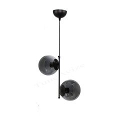 2Lİ ÇUBUK KROM - BEYAZ GLOBE(TOP) CAM