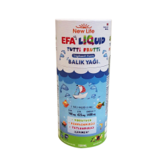 New Life EFA LIQUID - En Yüksek DHA içeren ürün (150 ml)