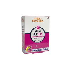 New Life Mena K2 + D3 (60 Kapsül)