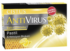 CISTUS Antivirus Pastil Ballı Limonlu 10 Adet