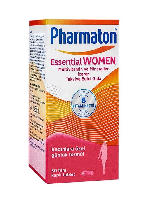 Pharmaton Essential Women Takviye Edici Gıda 30 Tablet