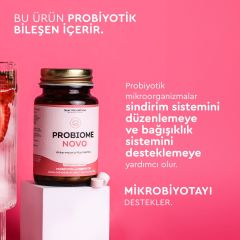 Probiome Novo Probiyotik ve Prebiyotik 30 Çiğnenebilir Tablet