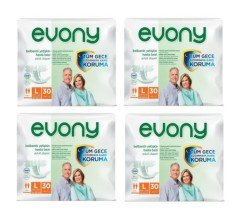 Evony Large Bağlama 30 Adet X 4 Paket (120 Adet)