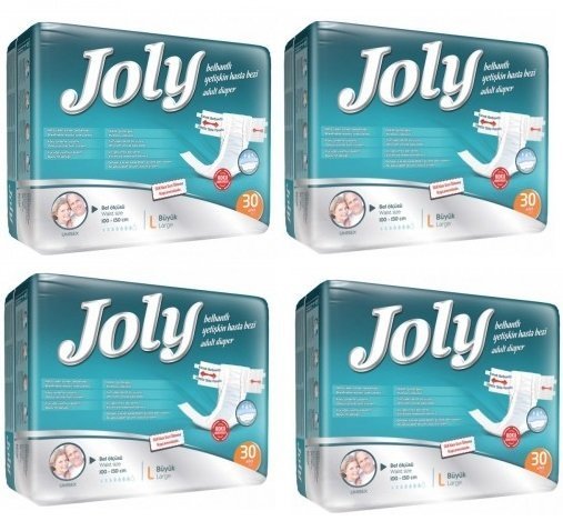 Joly Hasta Bezi Belbantlı Large 30 Adet x 4 Paket (120 Adet)