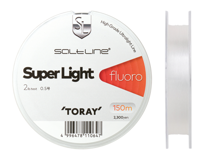 Toray Saltline Super Light Fluorocarbon 1.2LB/0,72kg/0,090mm