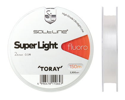 Toray Saltline Super Light Fluorocarbon 1.2LB/0,72kg/0,090mm