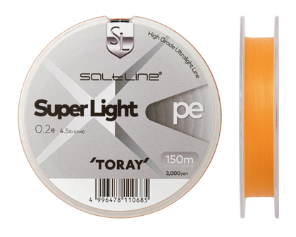 Toray Saltline Super Light PE 150mt 0.2PE