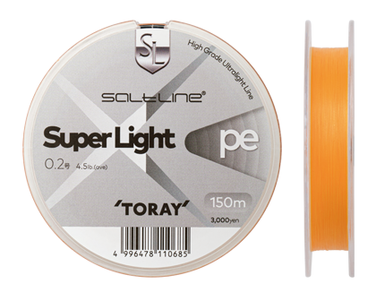 Toray Saltline Super Light PE 150mt 0.2PE