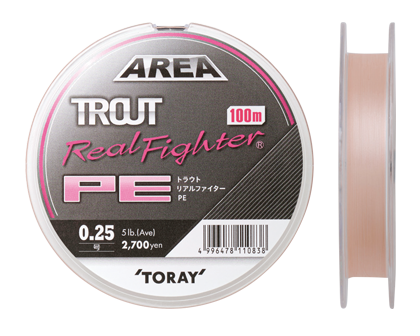 Toray Trout Real Fighter PE 100mt 0.3PE