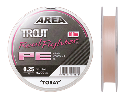 Toray Trout Real Fighter PE 100mt 0.4PE