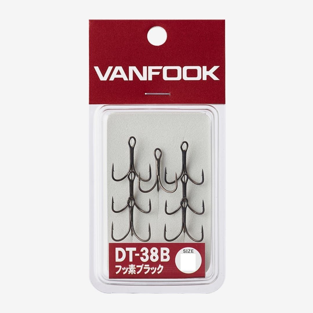 Vanfook Üçlü İğne DT-38B #4 Fusso Black