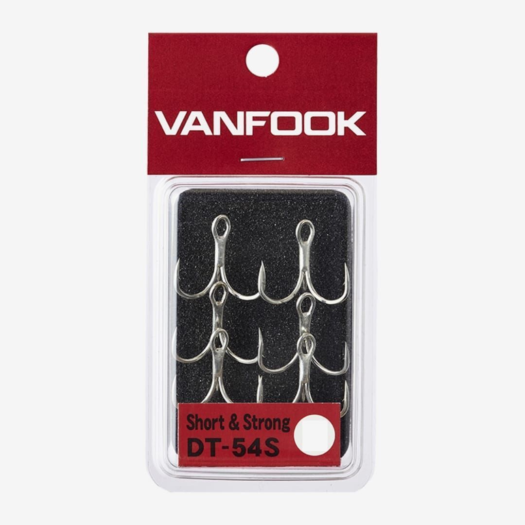 Vanfook Üçlü İğne DT-54S Short #4 Silver