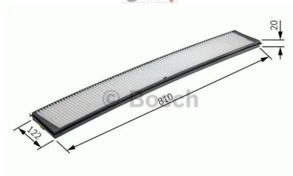 KABİN FİLTRESİ KARBONLU-BMW-E81 E82 E87 E90 E90LCI E91 E92 E93 E84