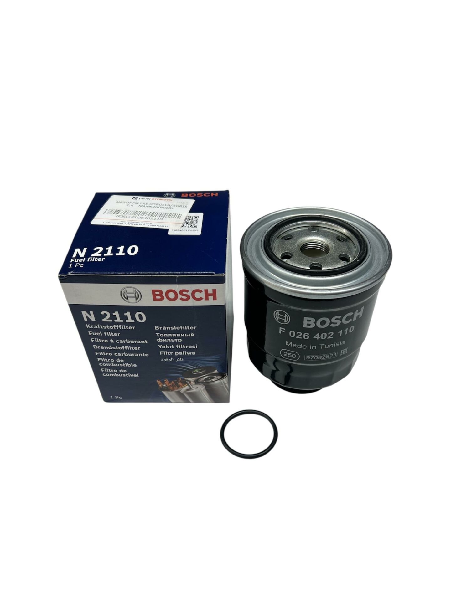 MAZOT FİLTRE / TOYOTA COROLLA 07-11 - AURIS 07-11 / 026402110-2339026140