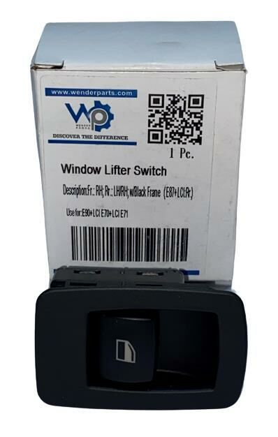 ÖN SAĞ CAM AÇMA DÜĞME SİYAH / E90-E70-E71 / A61316945874