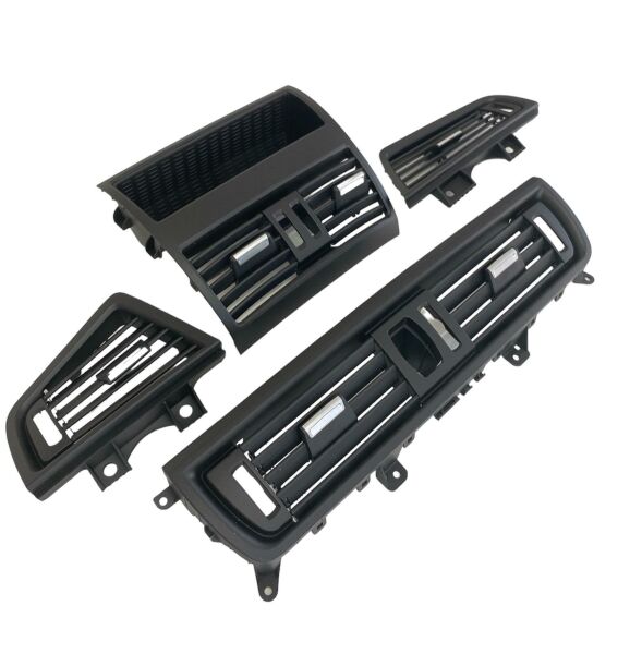 KLİMA-KALORİFER IZGARASI SİYAH / BMW F10 LCI / A64229166885S4