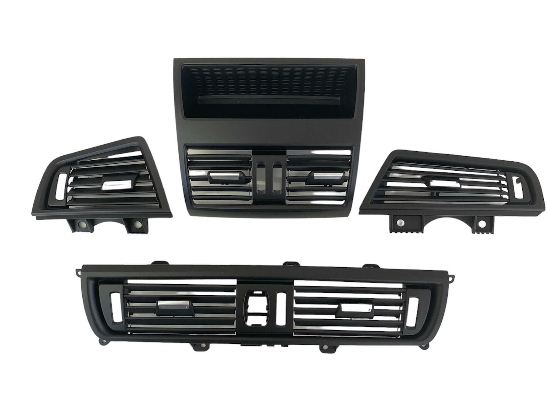 KLİMA-KALORİFER IZGARASI SİYAH / BMW F10 LCI / A64229166885S4