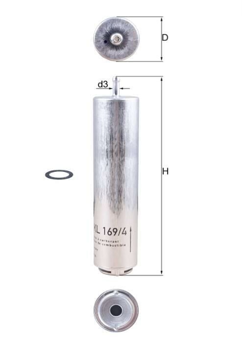 YAKIT FİLTRESİ BMW-M47N2-N47-M57-N57-E81-E82-E87-E90-E92-E93-E60-E61-F10-F11-F12-E83-E70-F15-E71-F16