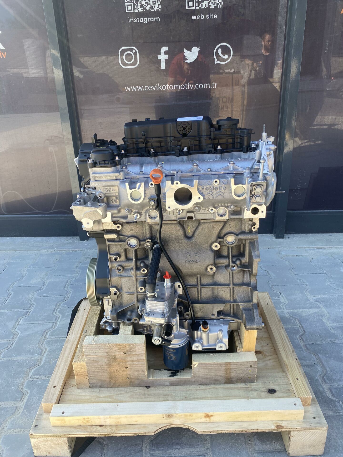 MOTOR KOMPLE  BOXER IV 2.0HDI/DW10FU 1613251280 -