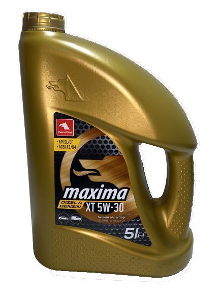 5W30 5 LİTRE XT MAXİMA