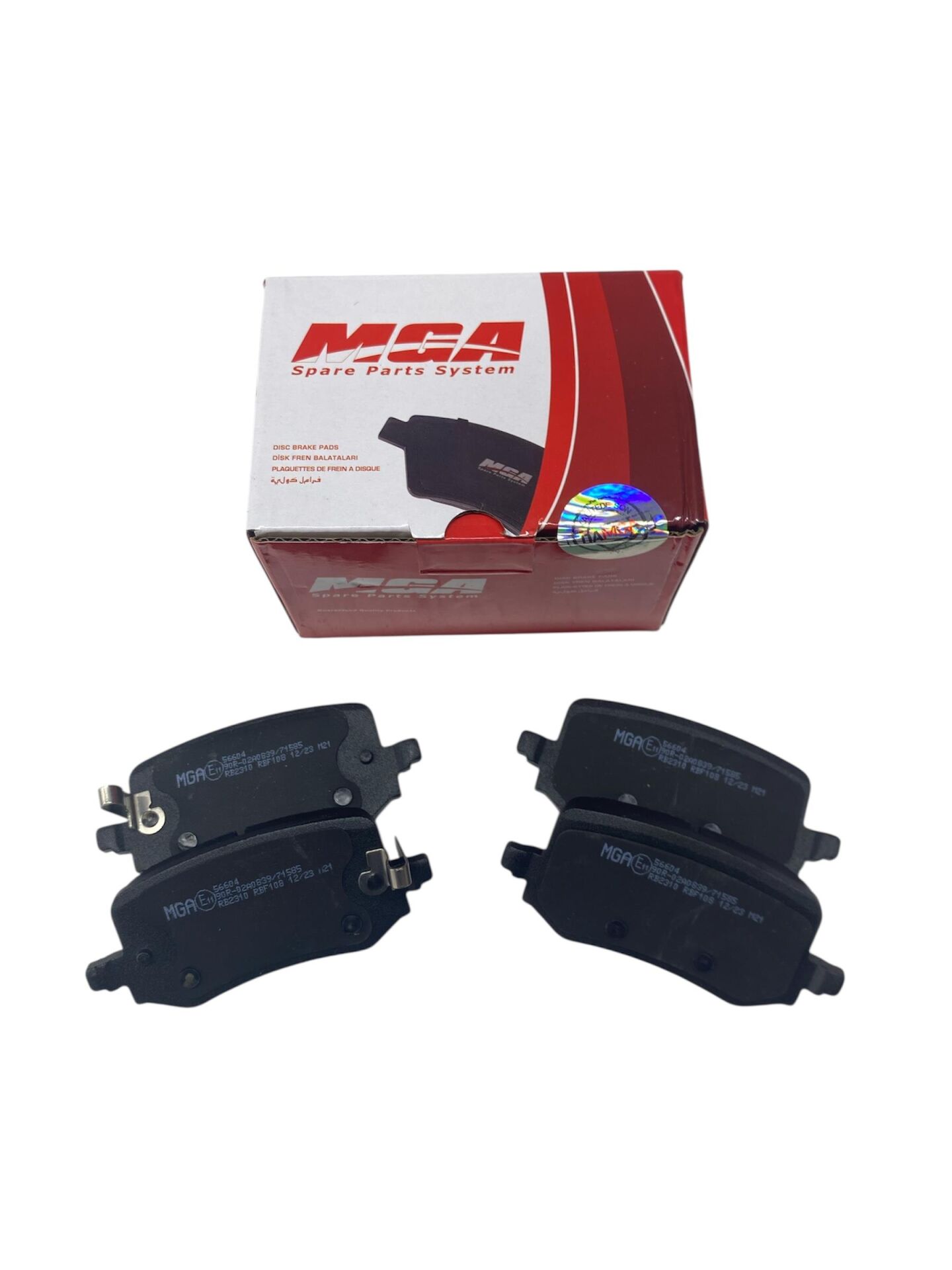 ARKA FREN BALATASI / HYUNDAI TUSCON - KIA SPORTAGE 2021- / 58302-56604