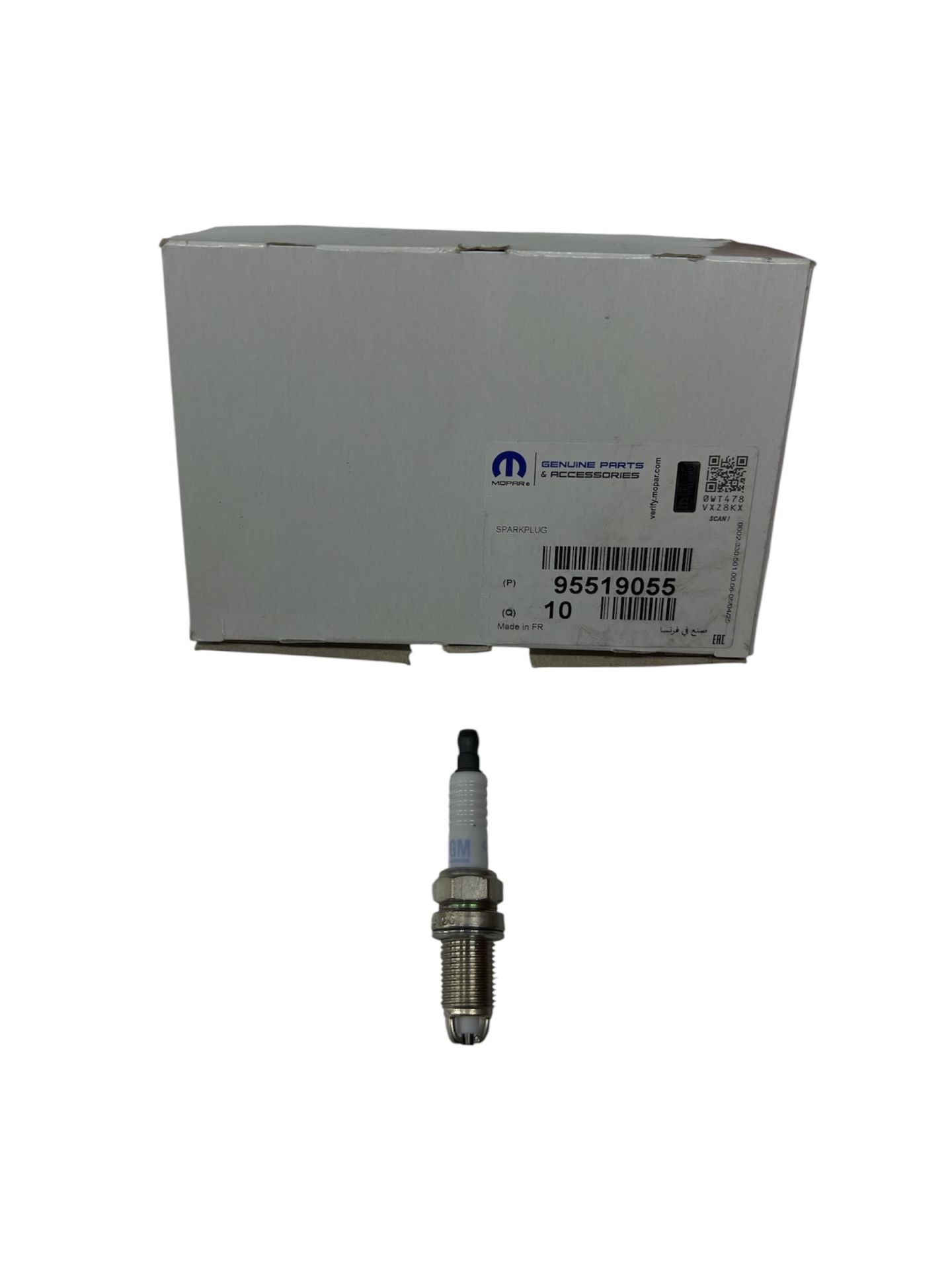 ATEŞLEME BUJİ ÇİFT TIRNAK -ADET- / OPEL ASTRA G CORSA B-C 1.4-1.6 16V / 95519055