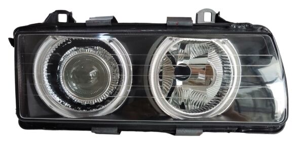 KOMPLE FAR E36 SAĞ KRİSTAL SİYAH MERCEKLİ 91-98 / 0361103R