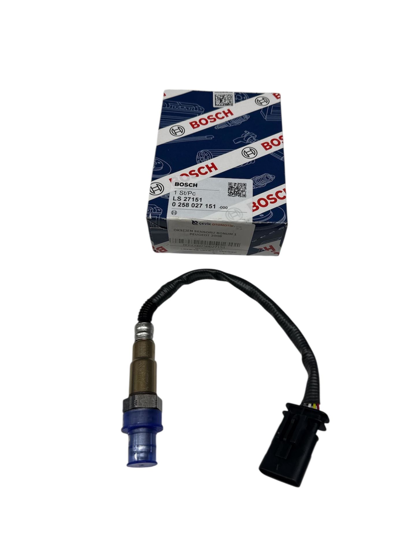 OKSİJEN SENSÖRÜ KATALİZATÖR ÖN/ASTRA L-COMBO E-CORSA F-CROSSLAND-GRANDLAND-C3-C4-BERLINGO-208-2008