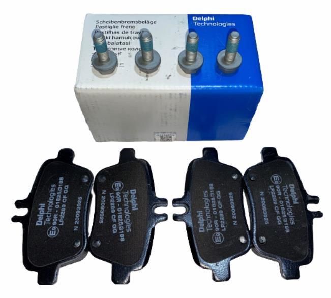 FREN BALATASI ARKA / MERCEDES 176-246-117 / A0074209520 - LP2289