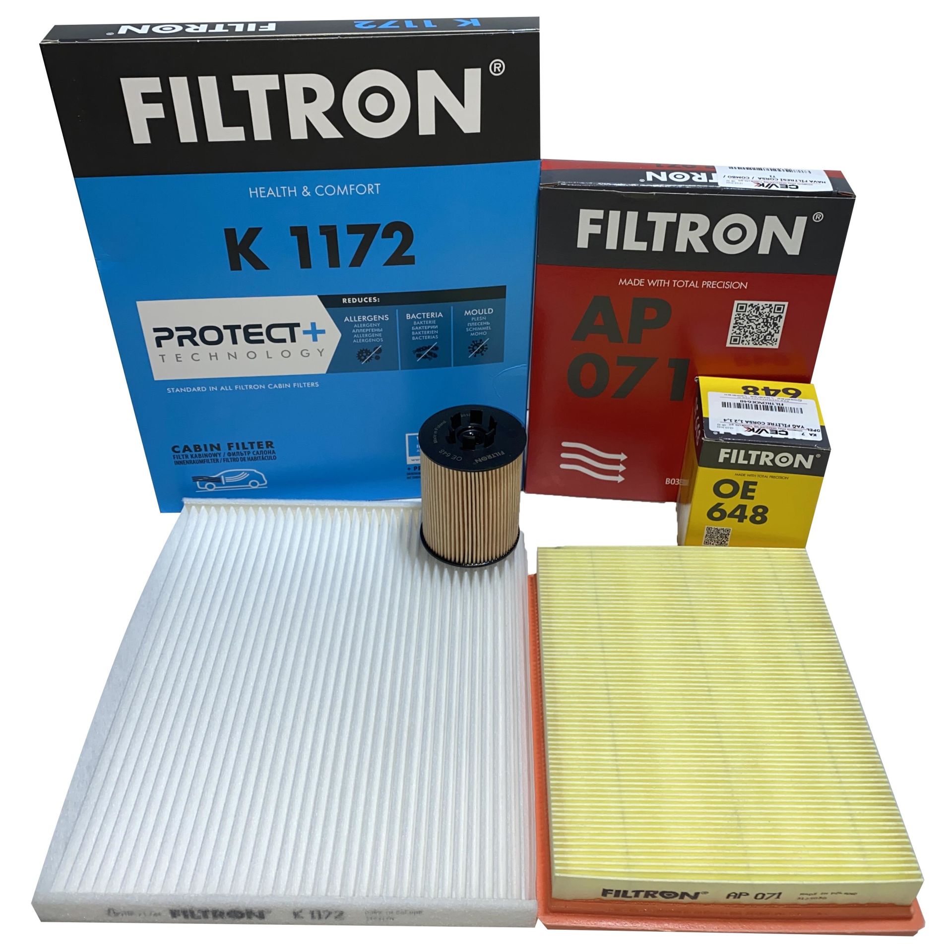 CORSA B 1.2 BENZİN (POLEN FİLTRE KISA TİP) BAKIM SETİ