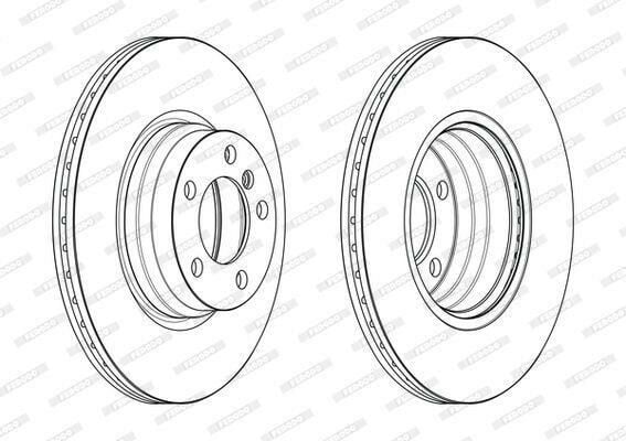 ÖN FREN DİSKİ / BMW F30-F32-F34-F36-F22 / 34116792211-34116792221-43956