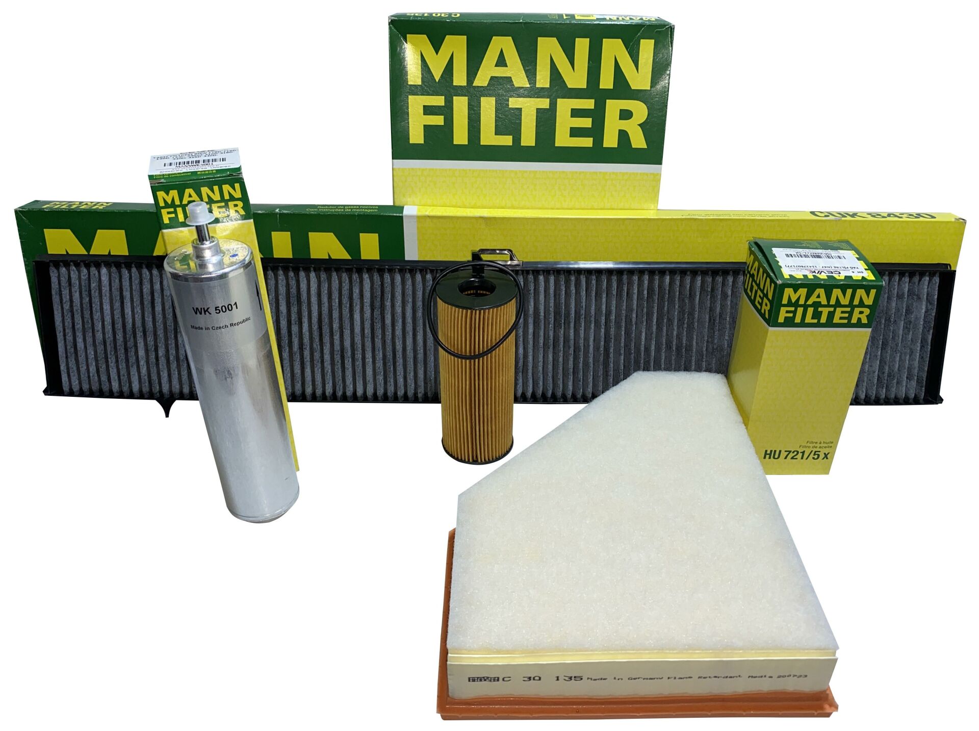 BMW E90 3.18d N47 MOTOR MANN PERİYODİK BAKIM SETİ