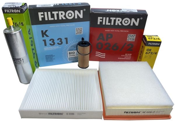 BMW F36 4.18d 2012 SONRASI FİLTRON PERİYODİK BAKIM SETİ
