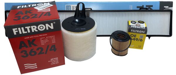 BMW E90 3.16i MOTOR FİLTRON PERİYODİK BAKIM SETİ