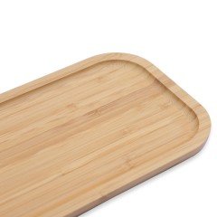 Vadi Bambu Sunum ve Servis Tabağı 30x16 cm – Doğal Şık Tepsi Tabak Modeli