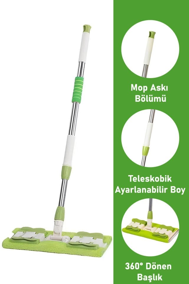 Sihirli Mop Yüzey ve Cam Temizleyici Mor