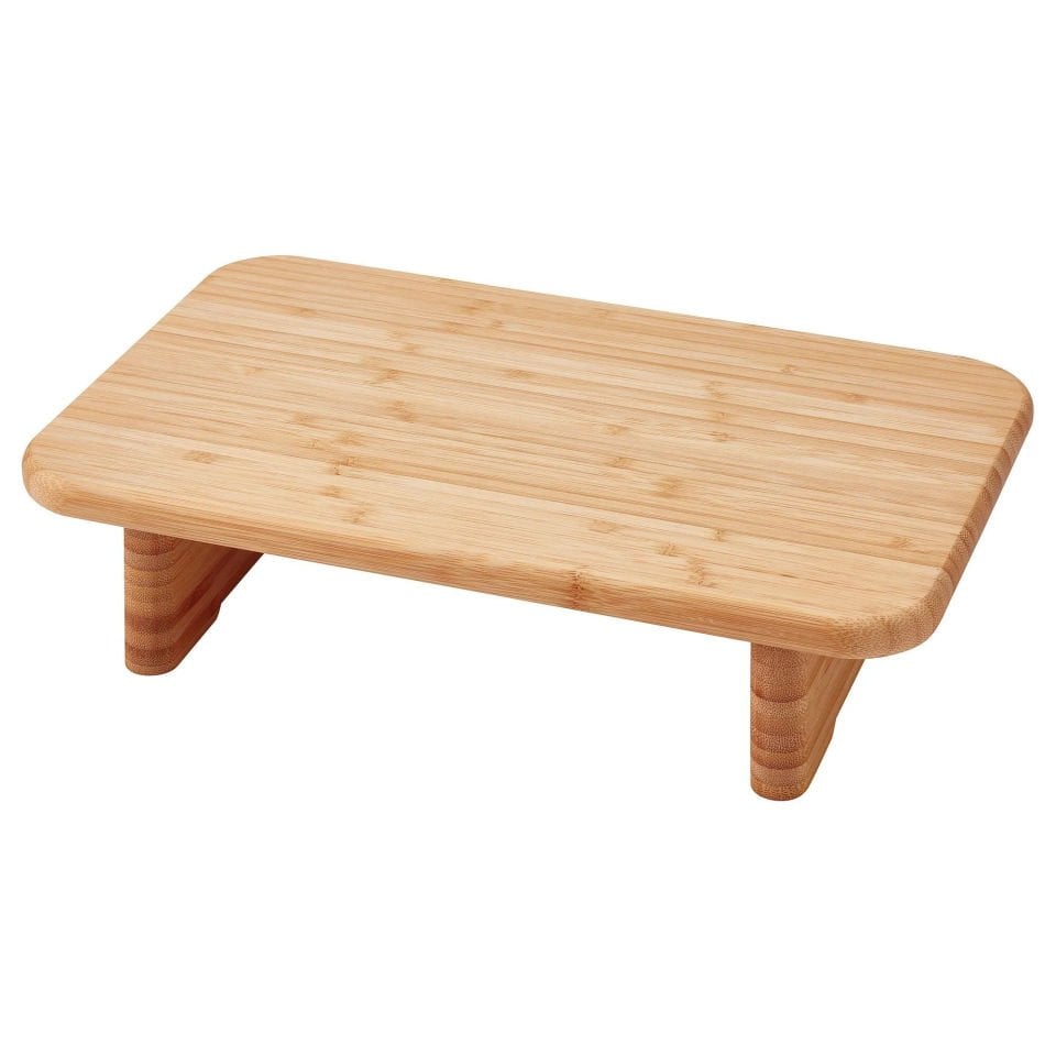 BAMBU AYAKLI SUNUM TAHTASI 25*35 CM