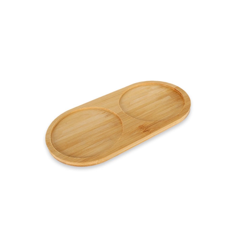 BAMBU YAGLIK ALTI OVAL BÖLMELI