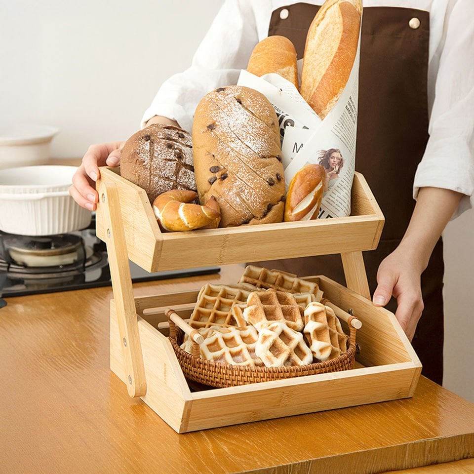 BAMBU MEYVE SUNUMLUK 2 KATLI