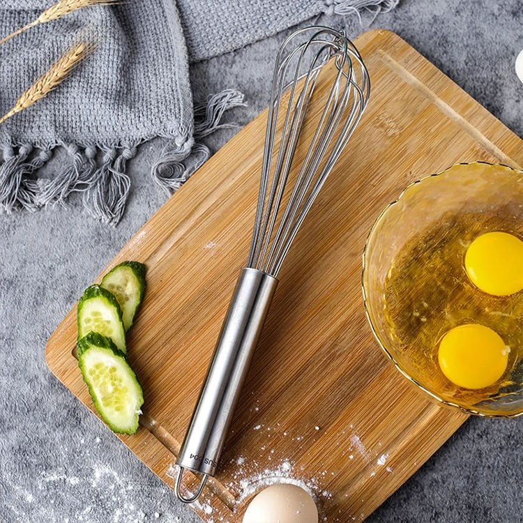 Paslanmaz Çelik Yumurtalık Sos Krema Çırpıcı Sos Karıştırıcı 30 cm