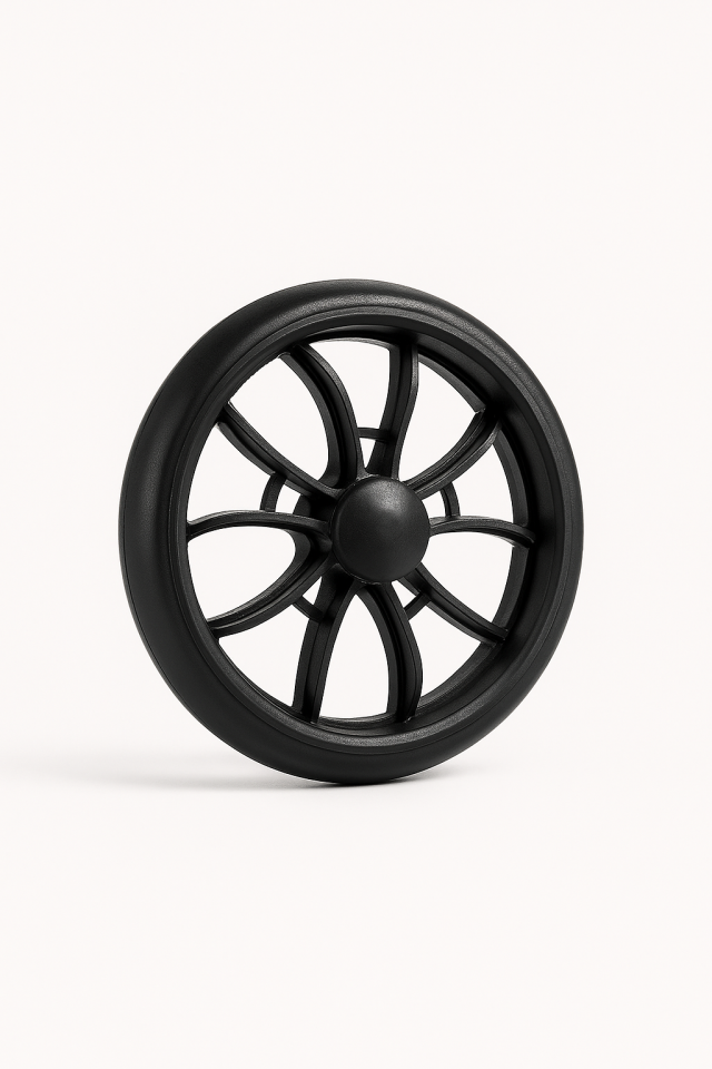 Ses Yapmaz Tekerlekli Su Geçirmez Çantalı Alüminyum Gövdeli Katlanabilir Pazar Arabası Kahverengi