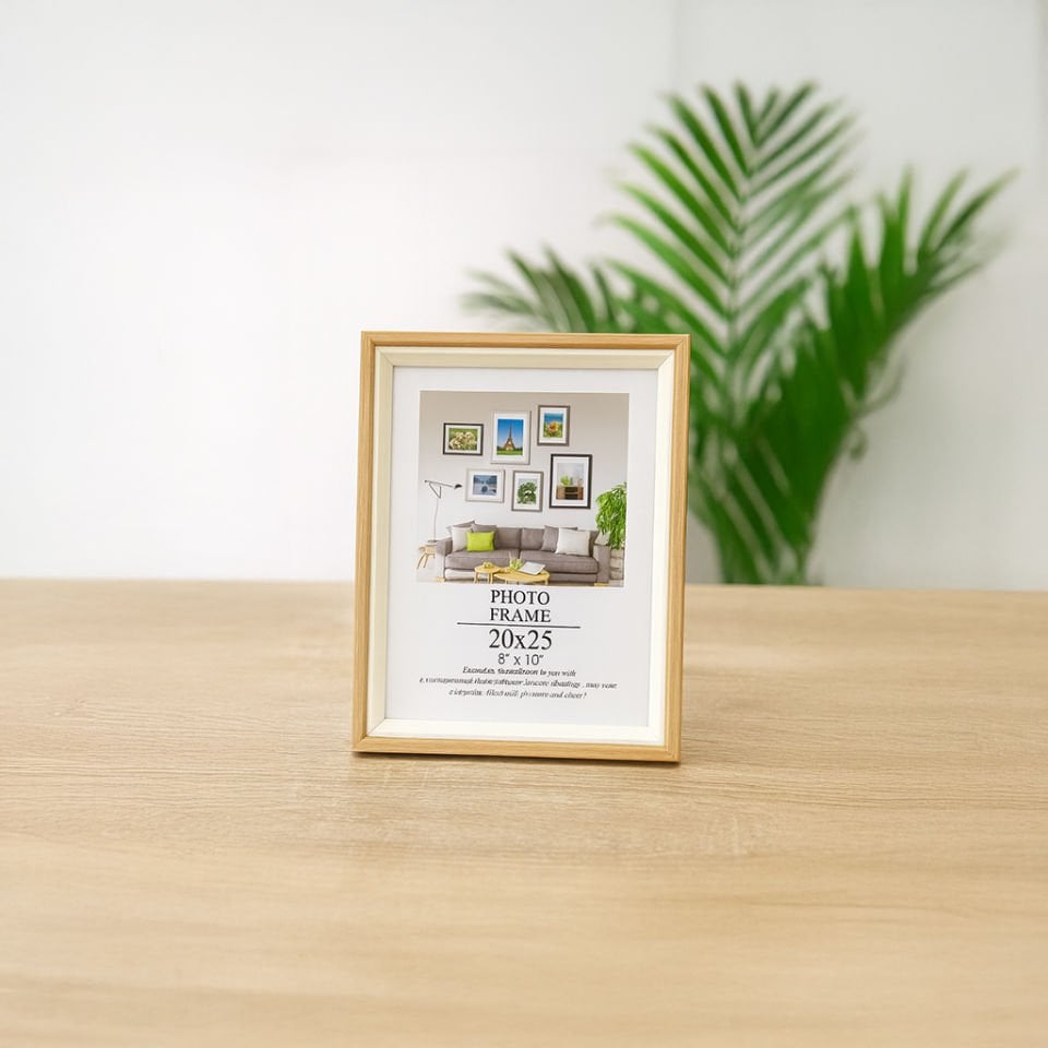 Mira Ahşap Çerçeve 15x20 cm – Sertifika, Diploma, Belge ve Fotoğraf için Dekoratif Çerçeve