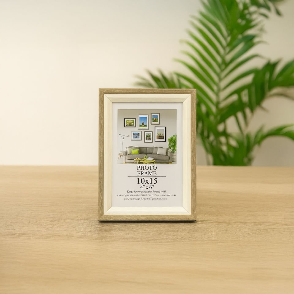 Mira Ahşap Çerçeve 13x18 cm – Sertifika, Diploma, Belge ve Fotoğraf için Dekoratif Çerçeve