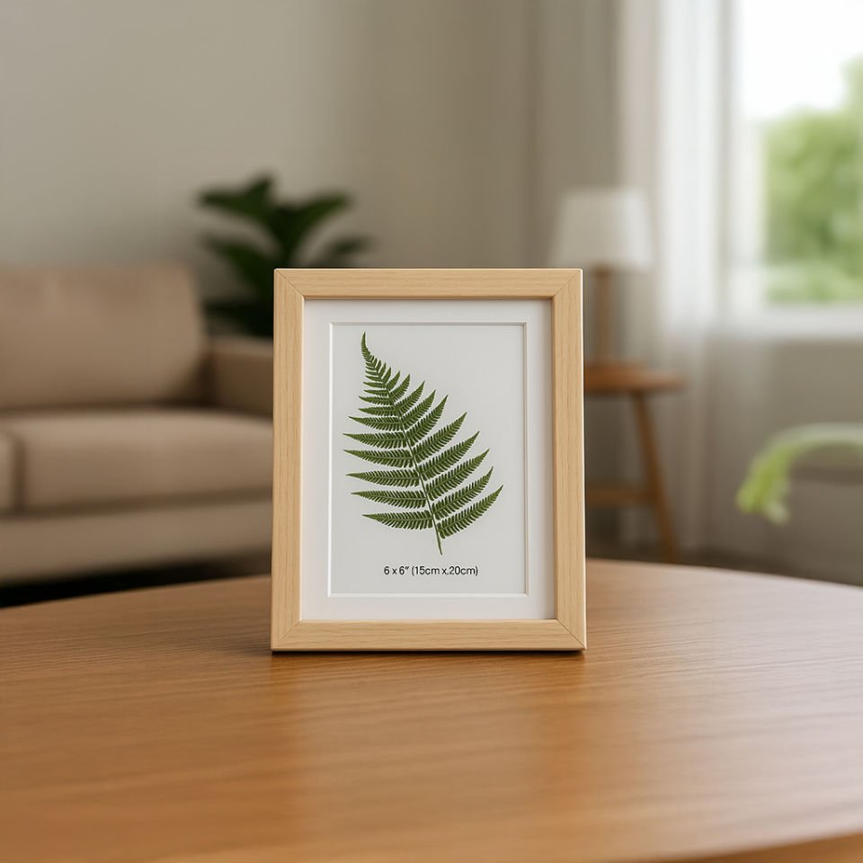 Mira Ahşap Çerçeve 13x18 cm – Sertifika, Diploma, Belge ve Fotoğraf için Dekoratif Çerçeve