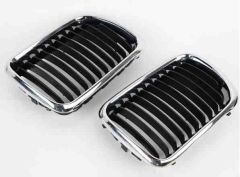 BMW E36 MAKYAJLI KASA KROM-SİYAH PANJUR SETİ 1996-1998 51138195151/152
