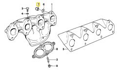 BMW M8 MANİFOLD SOMUNU 11621711954