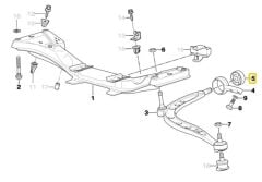 BMW E30 VE Z1 FEBİ SALINCAK BURCU DOLU TİP FEBİ MEYLE RAPRO 31129069035