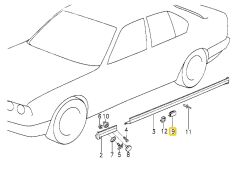 BMW E30 E32 VE E34 MARŞBİYE KLİPSİ 51711938940